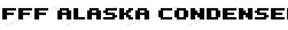 FFF Alaska Condensed字体转换